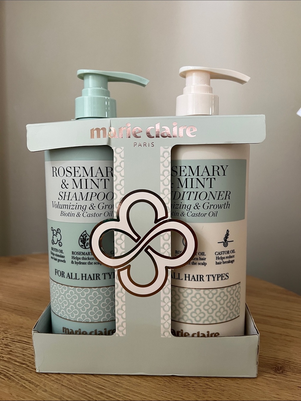 marie claire Rosemary & Mint Shampoo & Conditioner Volumizing 33.81 fl oz
